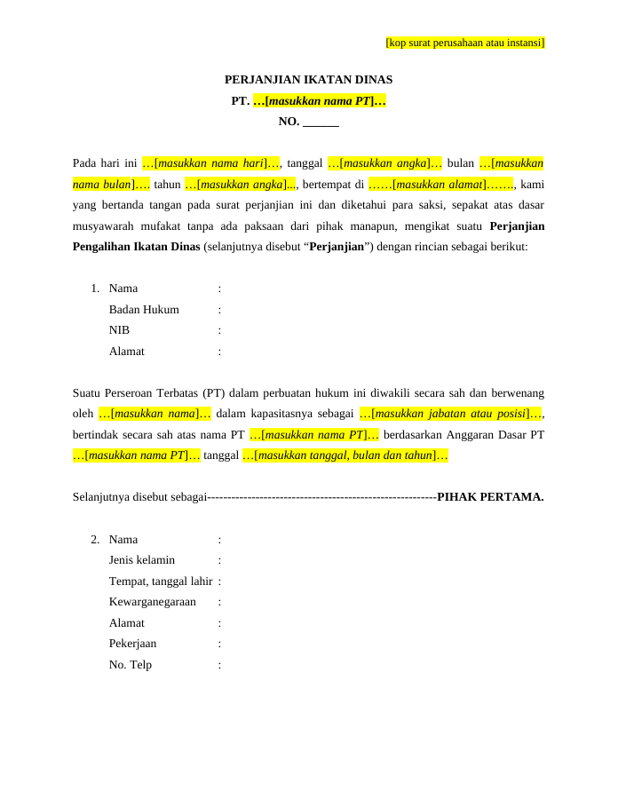 Pratinjau isi Bundle HRD & Ketenagakerjaan