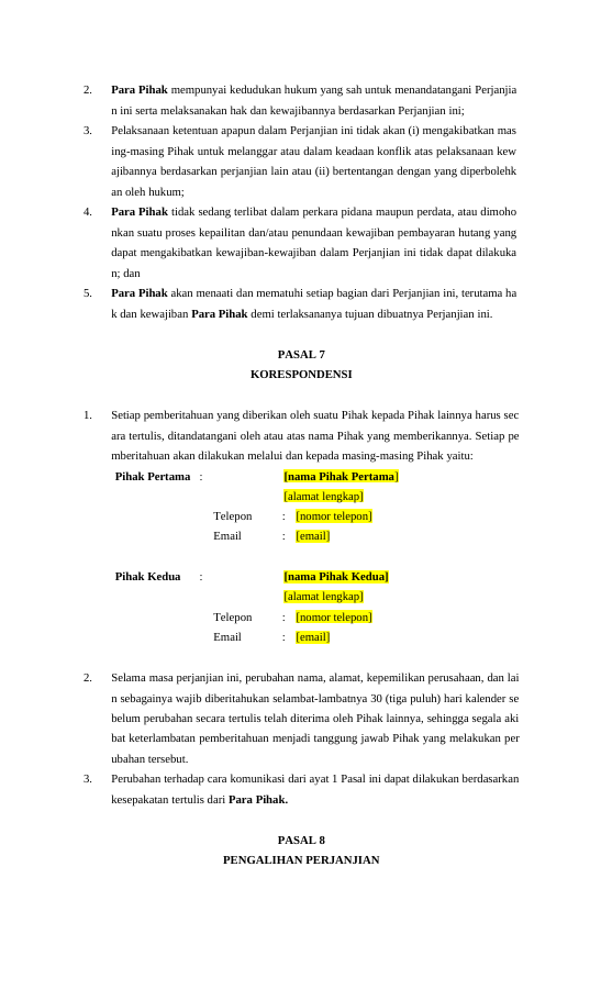 Pratinjau Perjanjian Hibah halaman 3