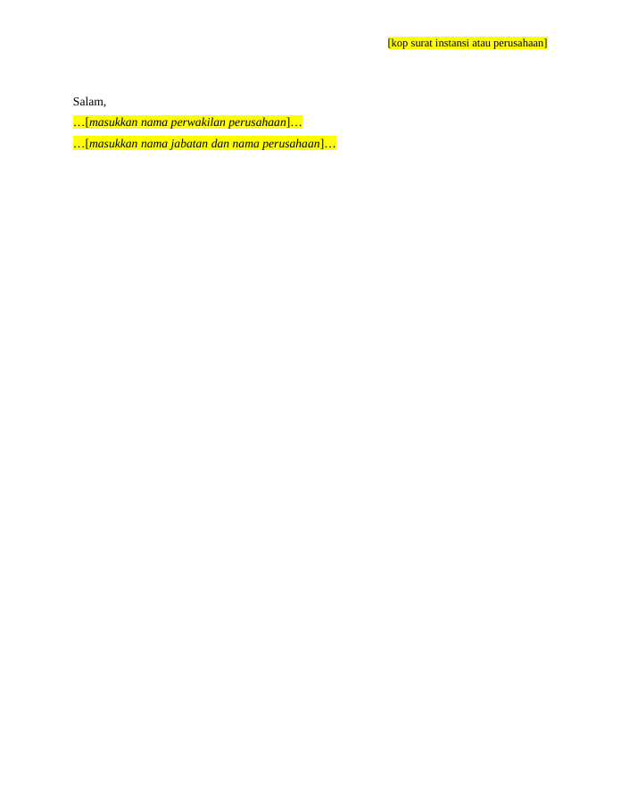 Pratinjau Offering Letter Dari HRD halaman 2